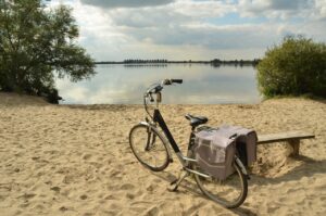 Fahrrad am Strand