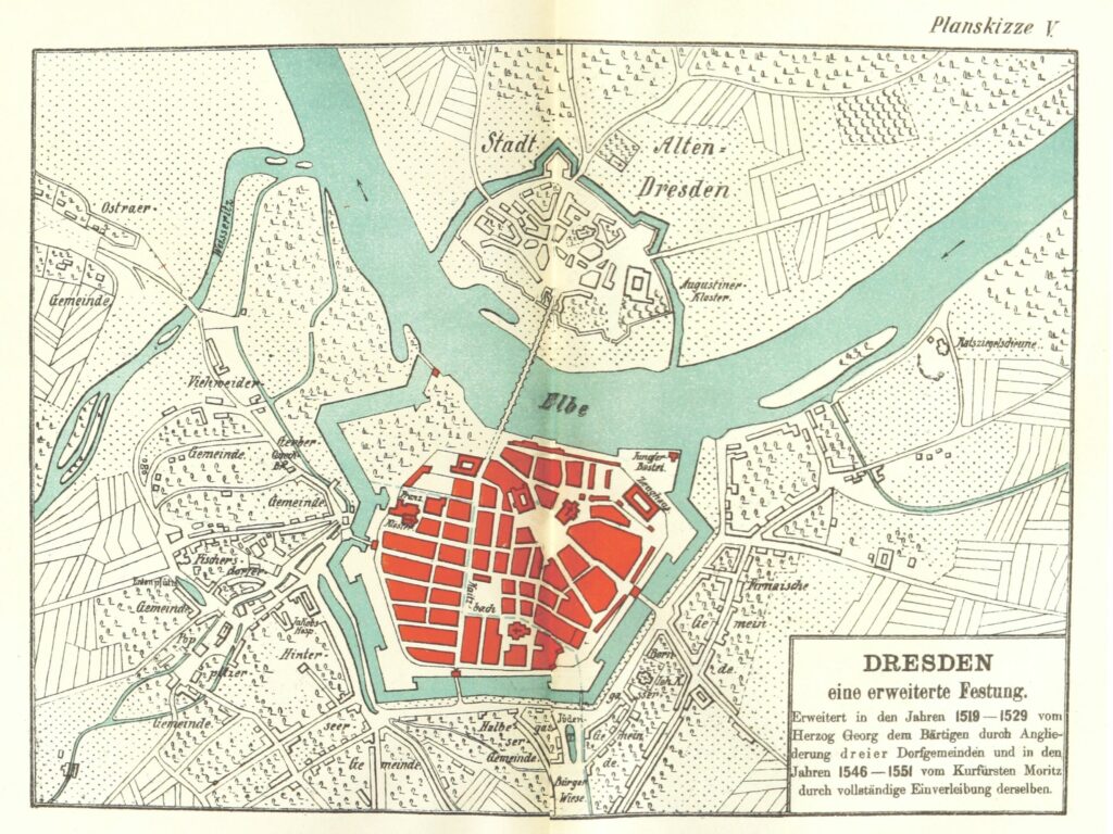 Dresden This file is from the Mechanical Curator collection, a set of over 1 million images scanned from out-of-copyright books and released to Flickr Commons by the British Library.View image on FlickrView all images from bookView catalogue entry for book., Gemeinfrei, https://commons.wikimedia.org/w/index.php?curid=31406021